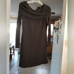 Gray Sweater Dress XL